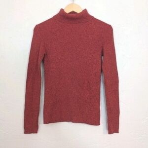 4 FOR $24 Knit Turtleneck Long Sleeve Basic Casual Cotton Sweater Twee Office S